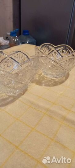 Салатник хрустальный