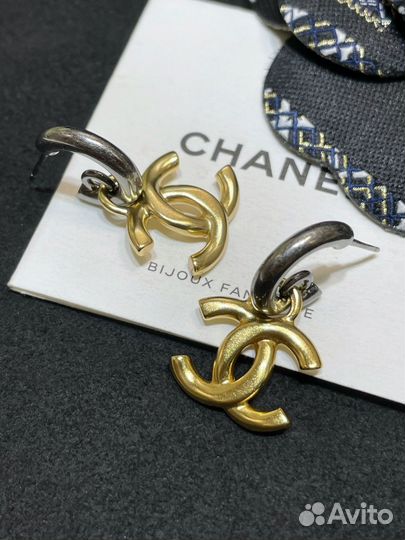 Серьги Chanel