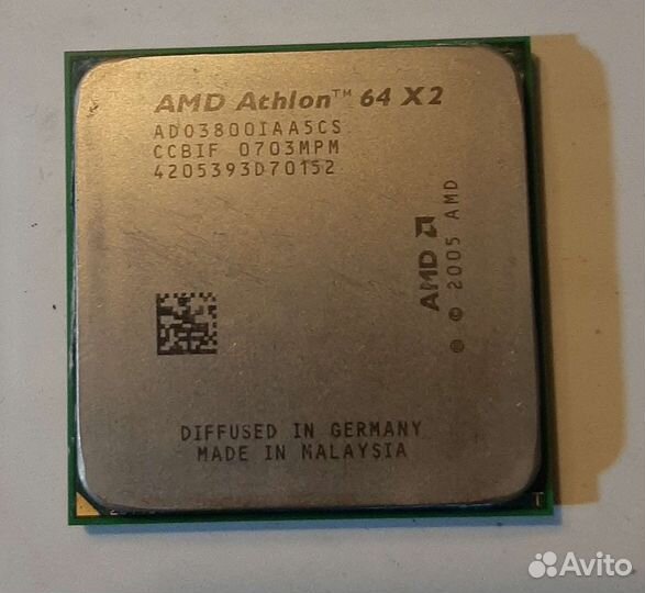 Процессоры athlon 64 x2