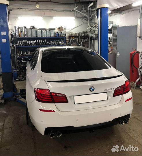 Установка заслонки выхлопа Haval F7x