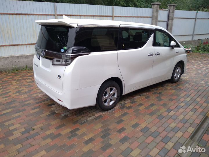 Toyota Vellfire 2.5 CVT, 2018, 105 000 км