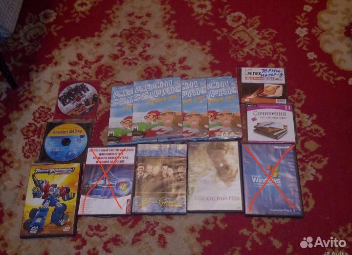 Диски DVD мультики, игры,фильмы