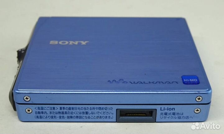 Hi-MD Sony Walkman MZ-NH3D Blue рекордер минидиск