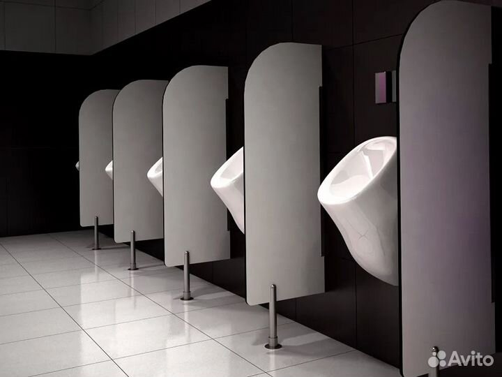 Душевые, туалетные, писсуарные перегородки