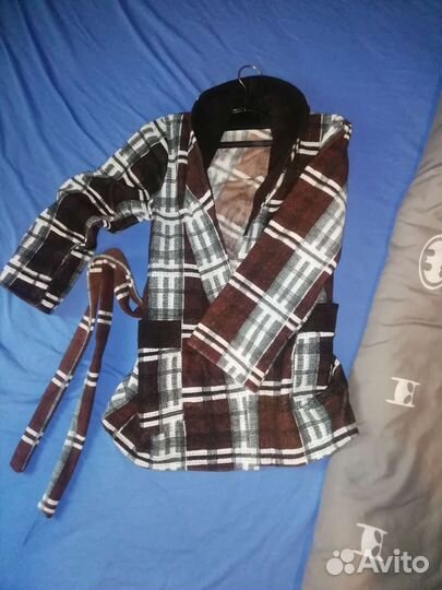 Детский халат, рост 115, 125.очень тёплый, мягкий