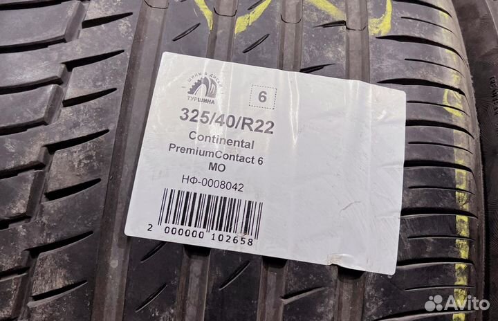 Continental PremiumContact 6 325/40 R22 94Y