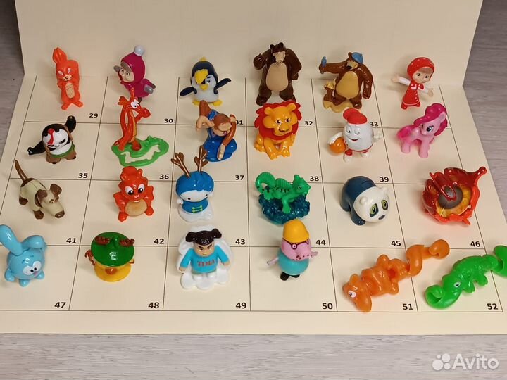 Игрушки из киндера