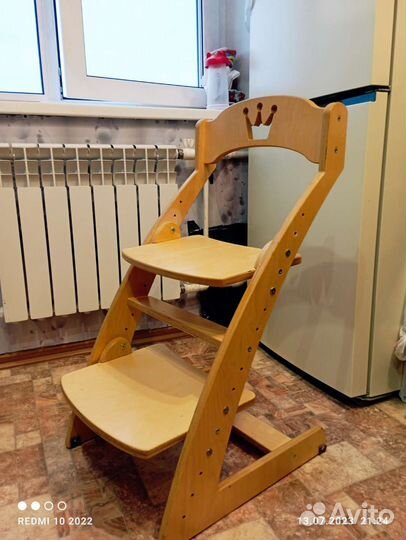 Детский растущий стул