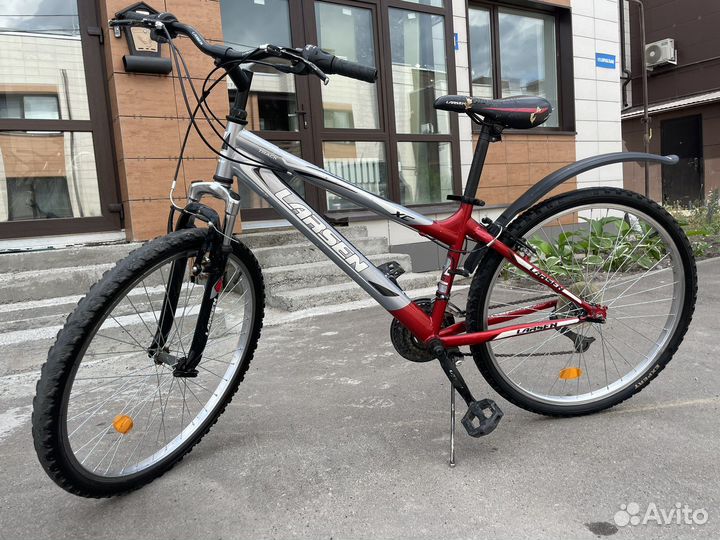 Велосипед Larsen 18 скоростной, колеса 26