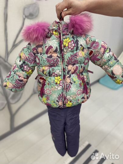 Зимний комбинезон для девочки