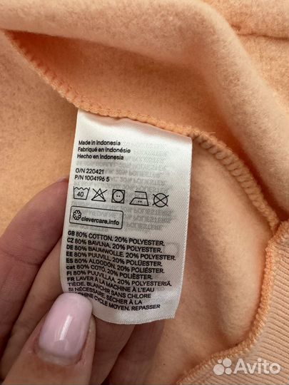 Толстовка на молнии на флисе H&M 98-104