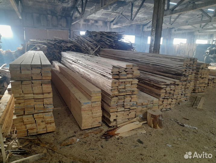 Доска обрезная 200х50x3м 1 сорт