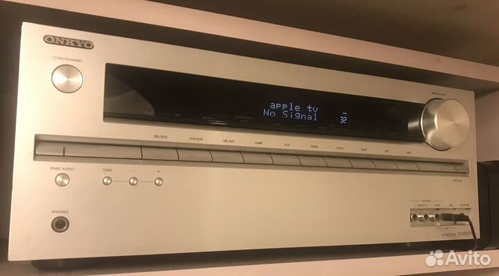 AV Ресивер Onkyo TX-NR579 silver
