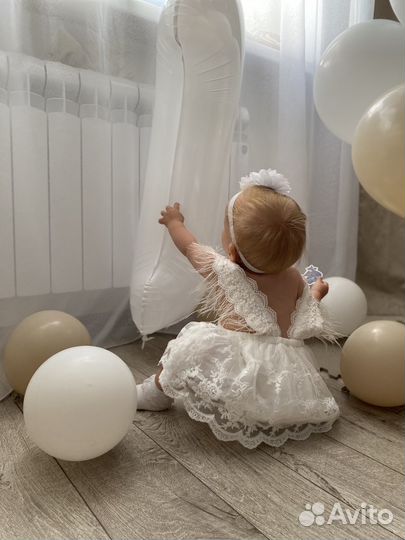 Платье для девочки 74 80