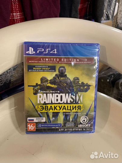 Игра на ps4 Tom Clancy rainbow Limited Edition нов