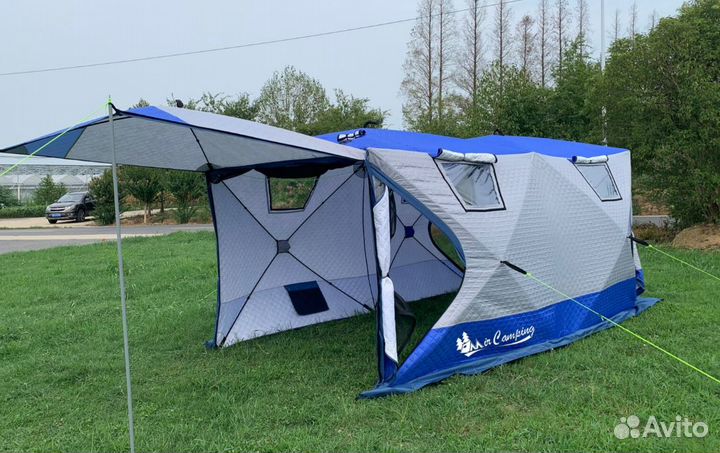 Палатка для зимней рыбалки-Летняя мобильная баня