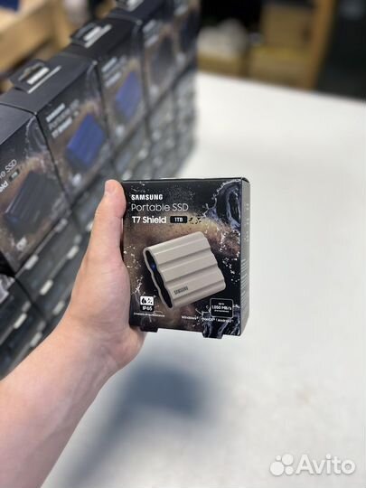 Внешние SSD samsung T7 shield 1/2/4 TB