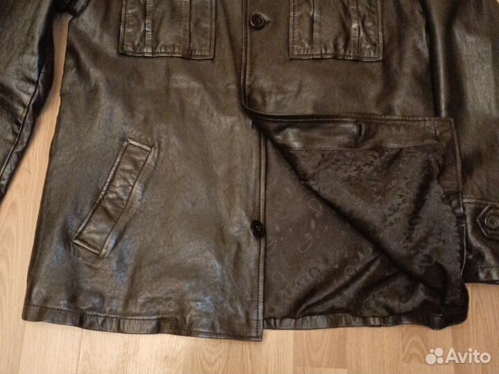 Оригинал Кожаная Куртка Redskins US L