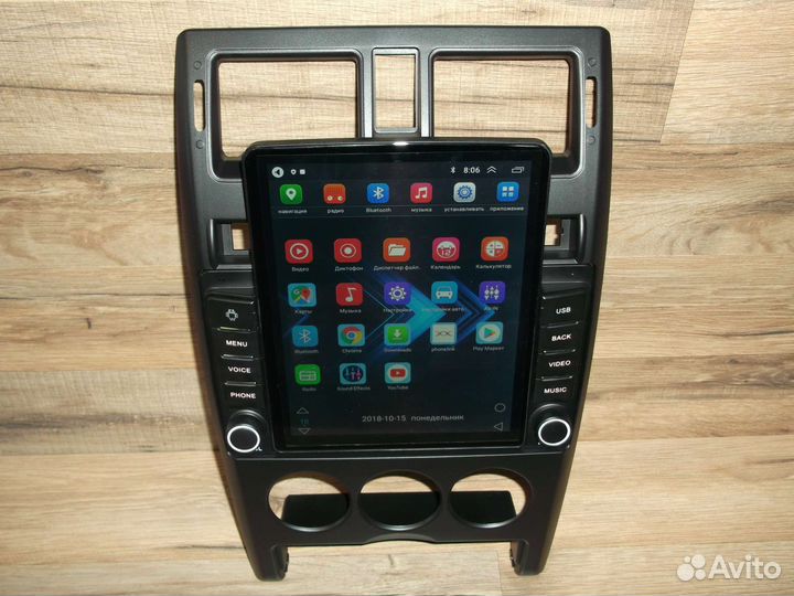 Магнитола LADA Priora Android Tesla