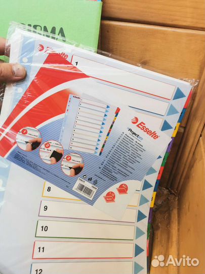 Короб архивный цветной 3уп