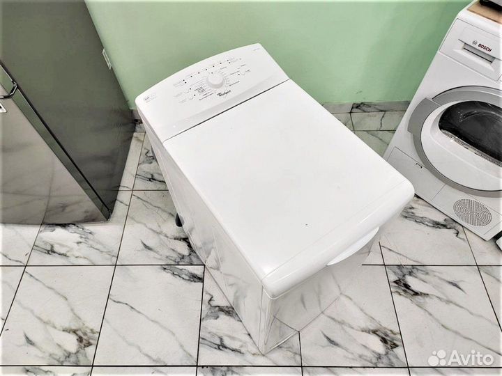 Машина с вертикальной загрузкой бу Whirlpool