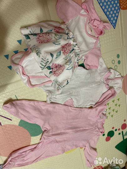 Набор 5в1 для девочки 74 размер
