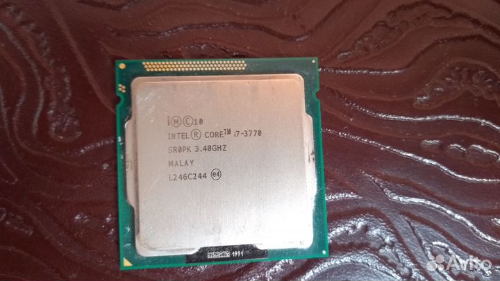 Процессор intel core i7 3770