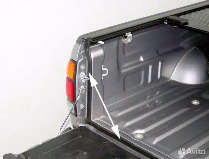 Уплотнитель заднего борта пикапа