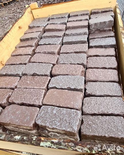 Брусчатка колото галтованная от 100 м2