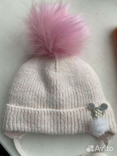 Шапка зимняя для девочки новая