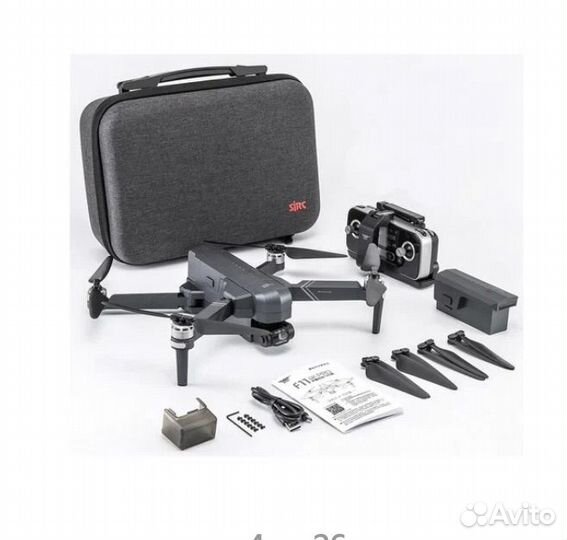 Квадрокоптер с камерой sjrc F11 dron