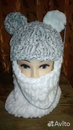Балаклава маска вязаная р.54-56
