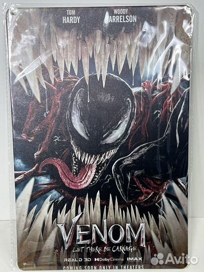 Картина на металической основе Веном Venom