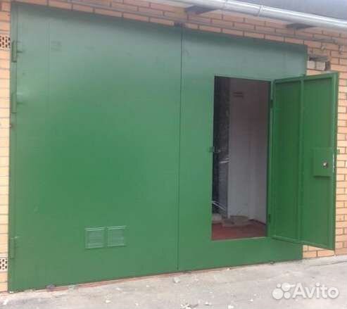 Ворота гаражные металлические