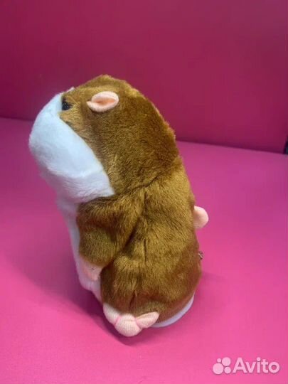 Интерактивная игрушка-повторюшка говорящий хомяк