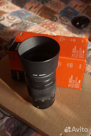 Объектив Sony 75-300mm f4,5-5,6 macro