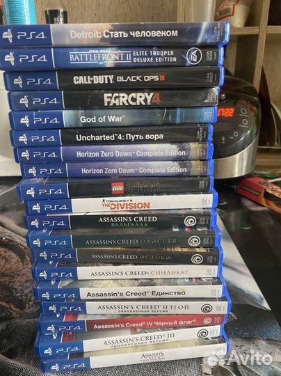 Игры для приставок ps4