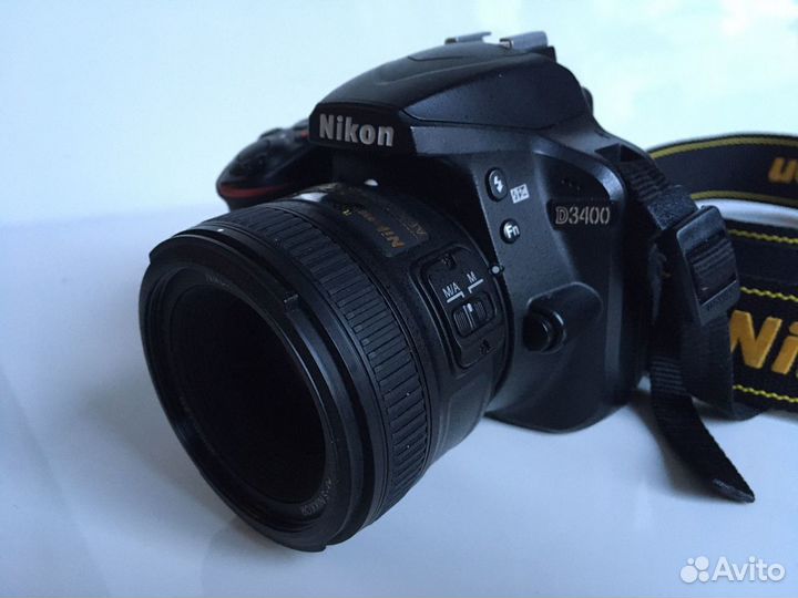 Nikon d3400 kit 50mm f/1.8G