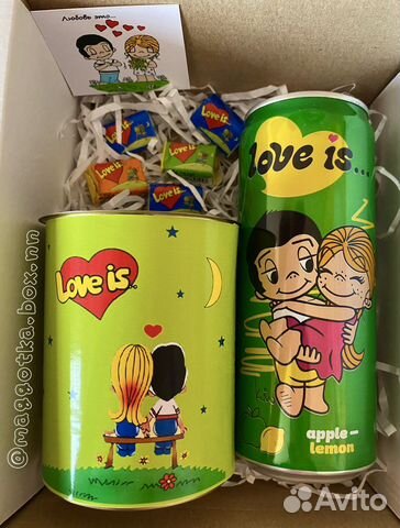 Подарочный набор love is
