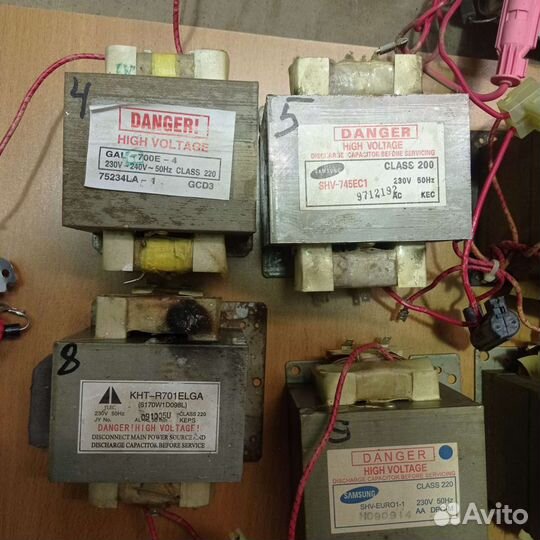 Трансформаторы для свч: Samsung, Daewoo, LG, Elenb