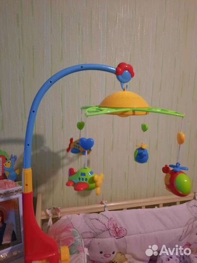 Мобиль на кроватку с проектором