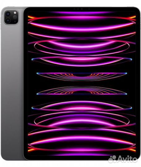 Apple iPad Pro 12.9 2022 8/128Gb Wi-Fi, серый