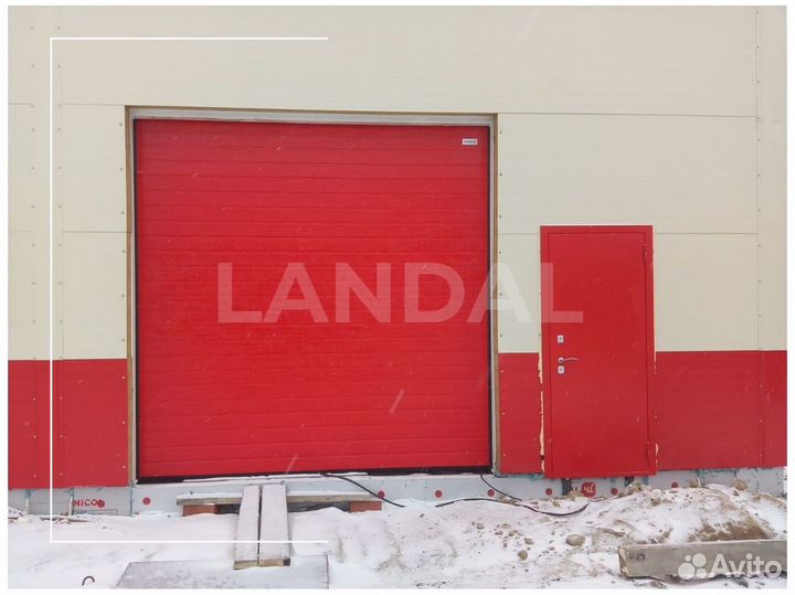 Секционные ворота