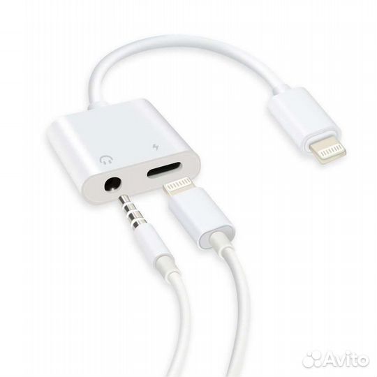 Переходник для наушников iPhone, AUX. Новые