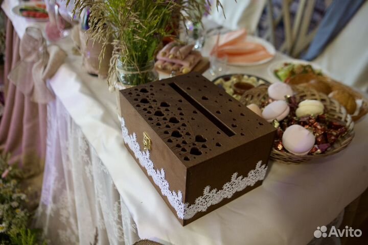 Декор для свадьбы в стиле Рустик