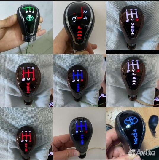 Ручка кпп с LED подсветкой