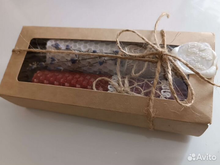 Подарок Свечи из вощины