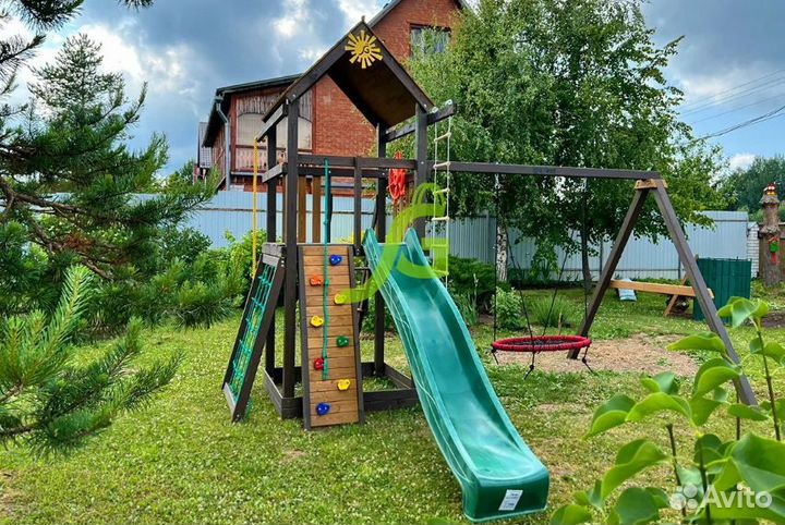 Детская площадка для улицы Панда Фани Nest