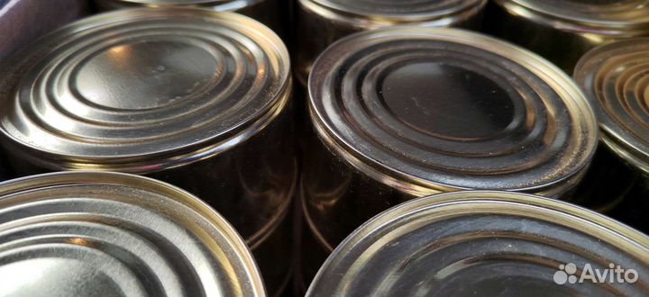 Тушенка из мяса лося