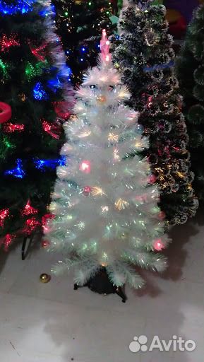 Елочки светящиеся новогодние